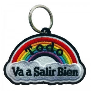 Porta chaves bordado, Todo...