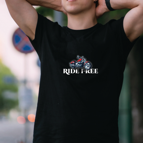 T-shirt impressa Ride Free